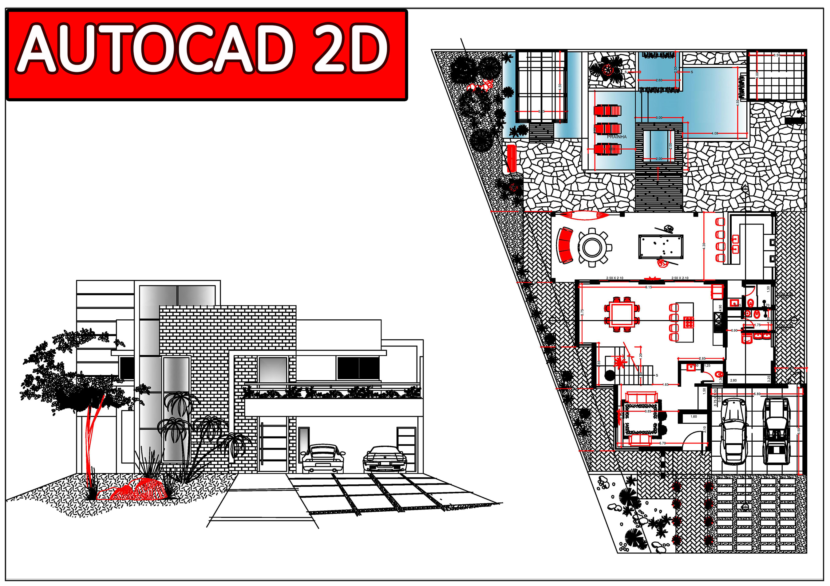 Design House Plans In 24 Hours Using Autocad By Cp Designs Fiverr