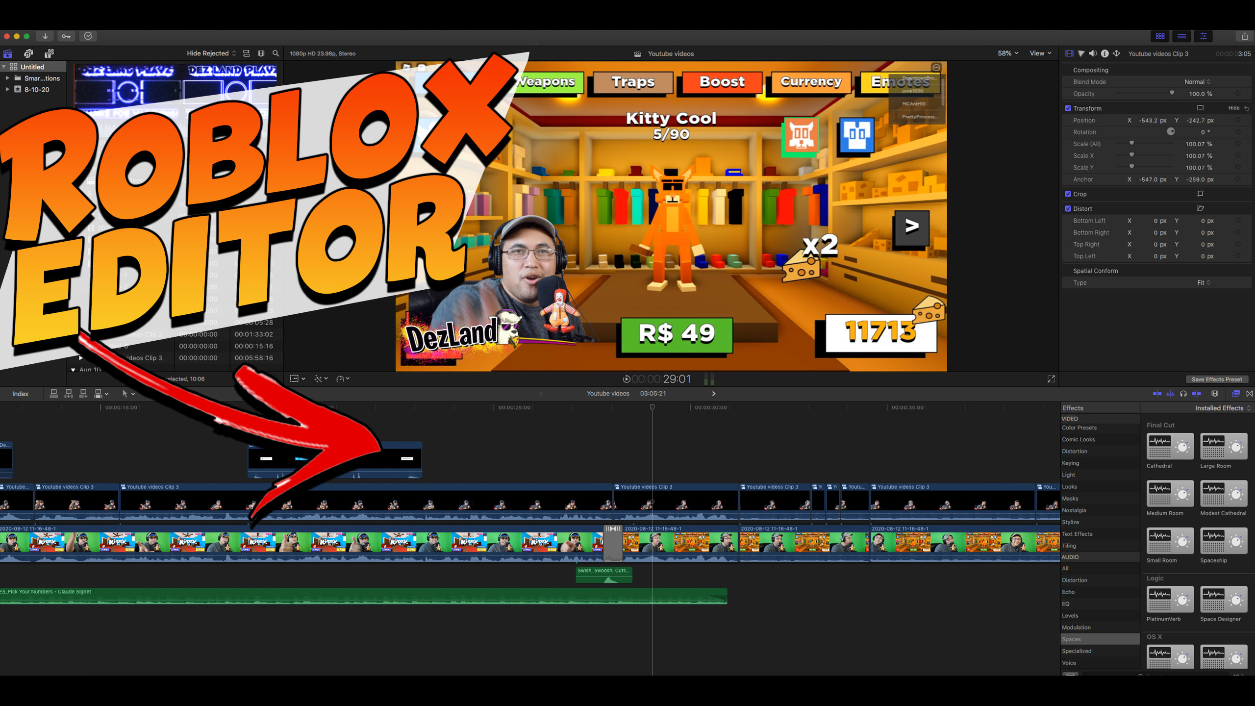 Edit Your Roblox Youtube Videos By Dhurlock Fiverr - how to edit your about roblox