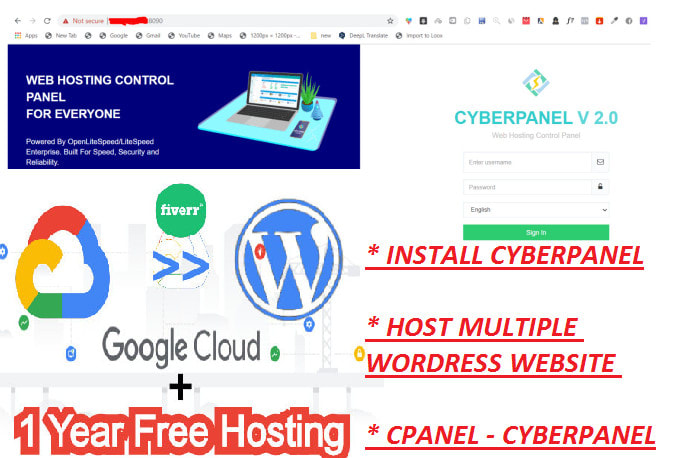 Contactfree Hosting With Cpanel