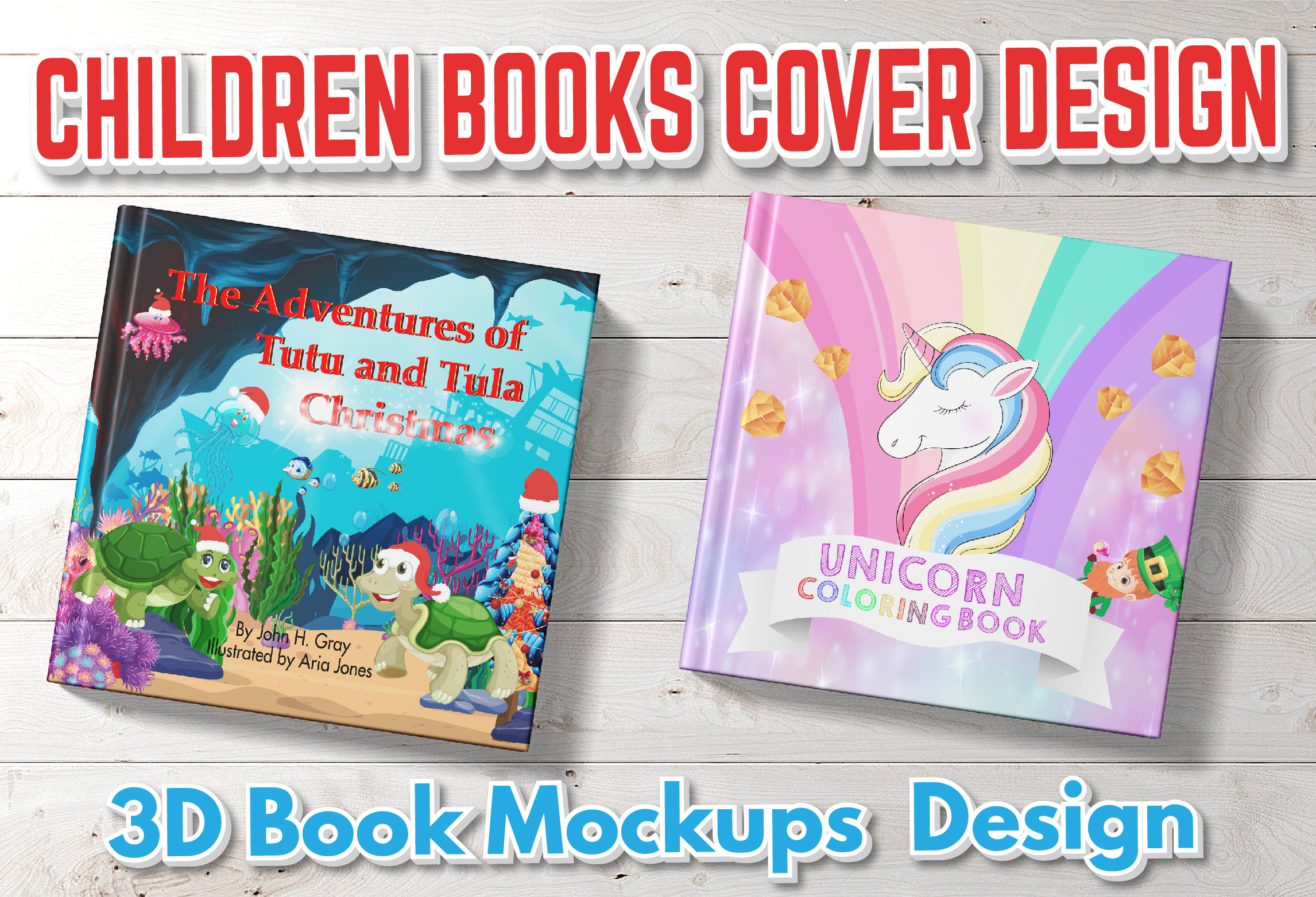 Download Do Children Books Cover Design And Mockups By Aria Jones Fiverr