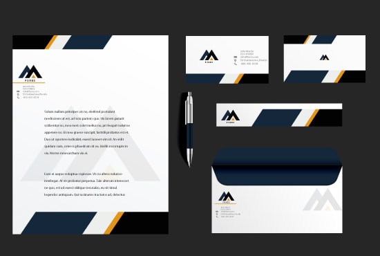 Letterhead, Envelope, Card Design – Parth Graphics