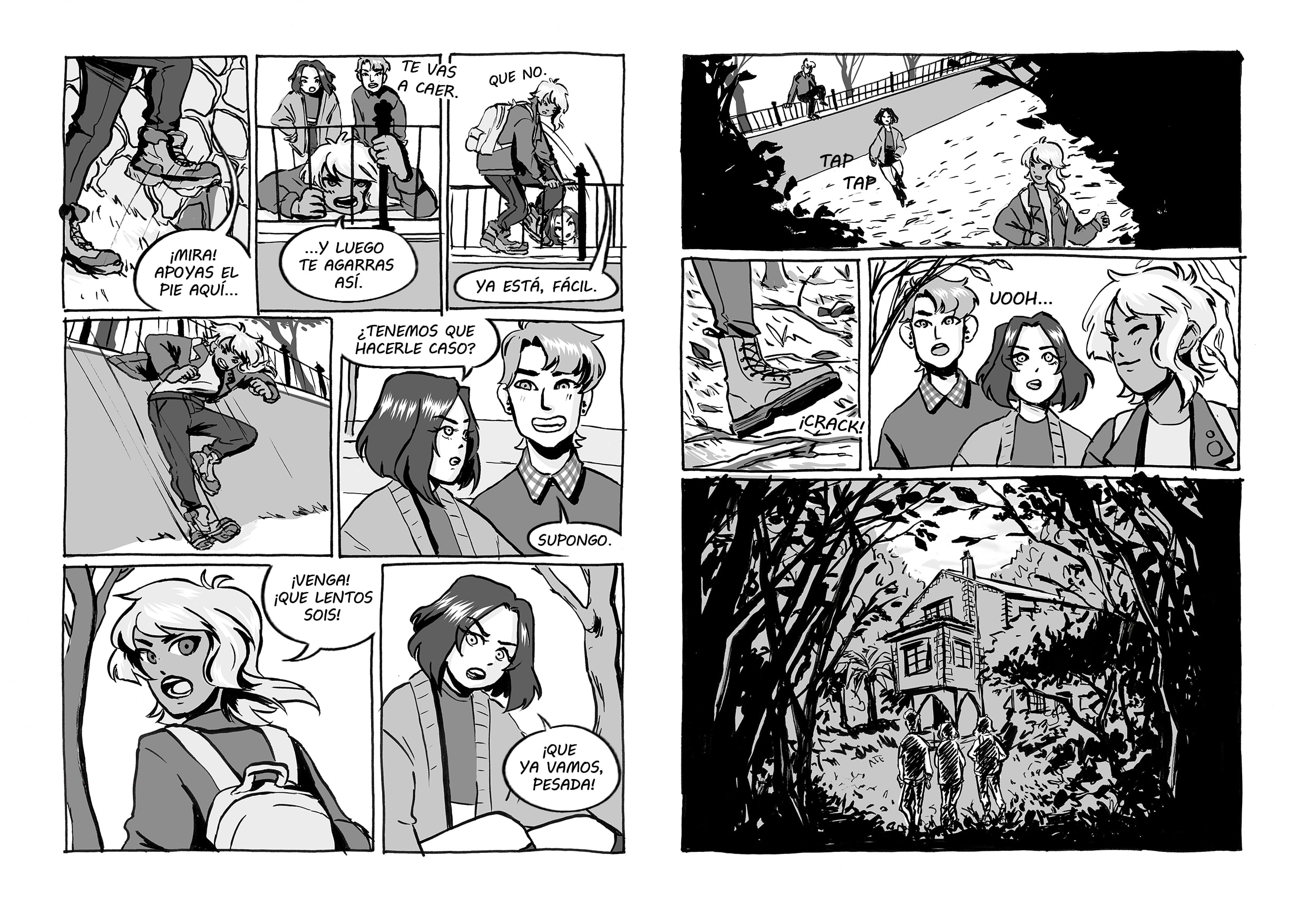 Draw manga comic strips or pages by Helesaur | Fiverr