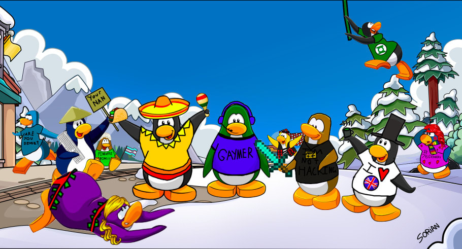 make a custom club penguin character for you