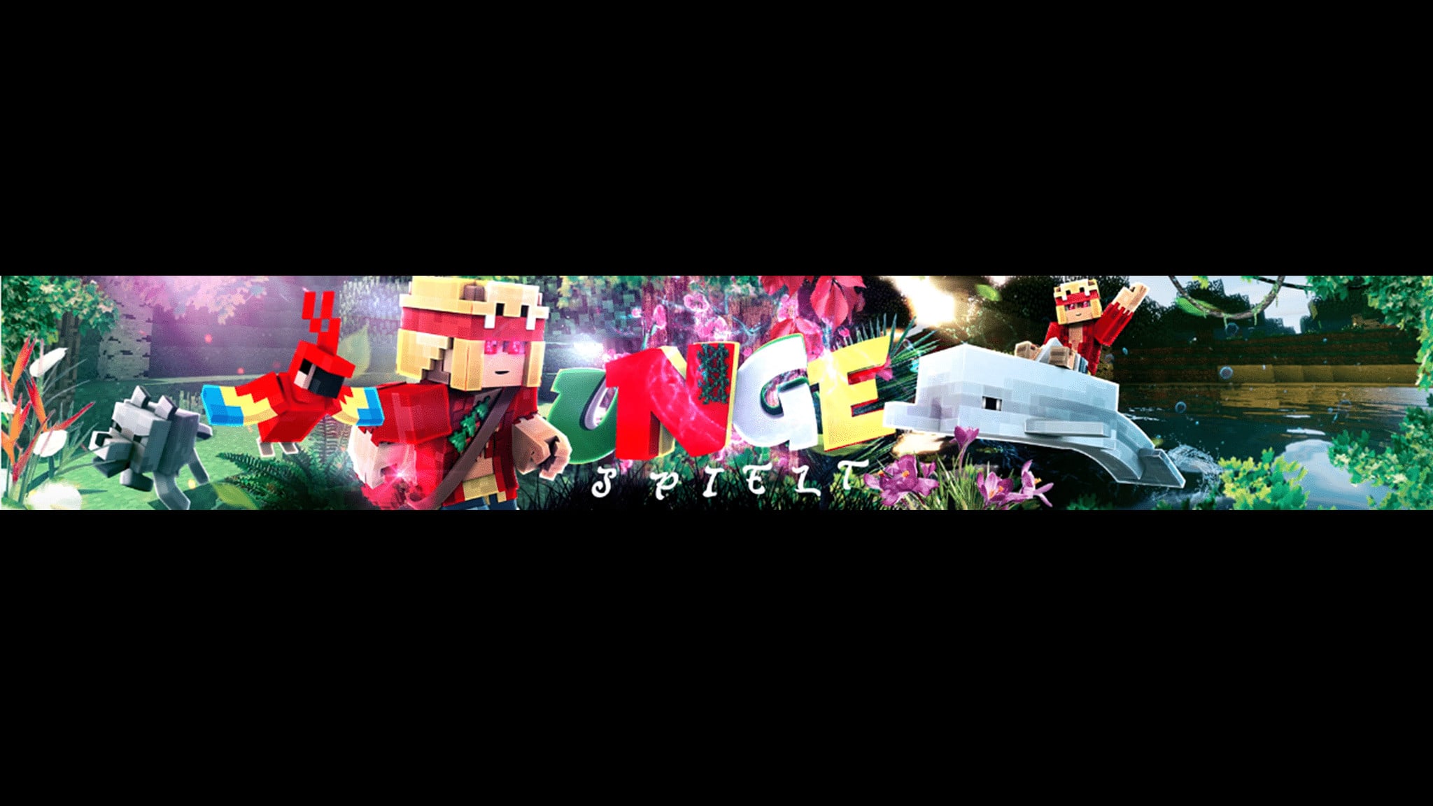 Banner Minecraft 2048X1152 The banner needs to be at least 2048x1152 pixels