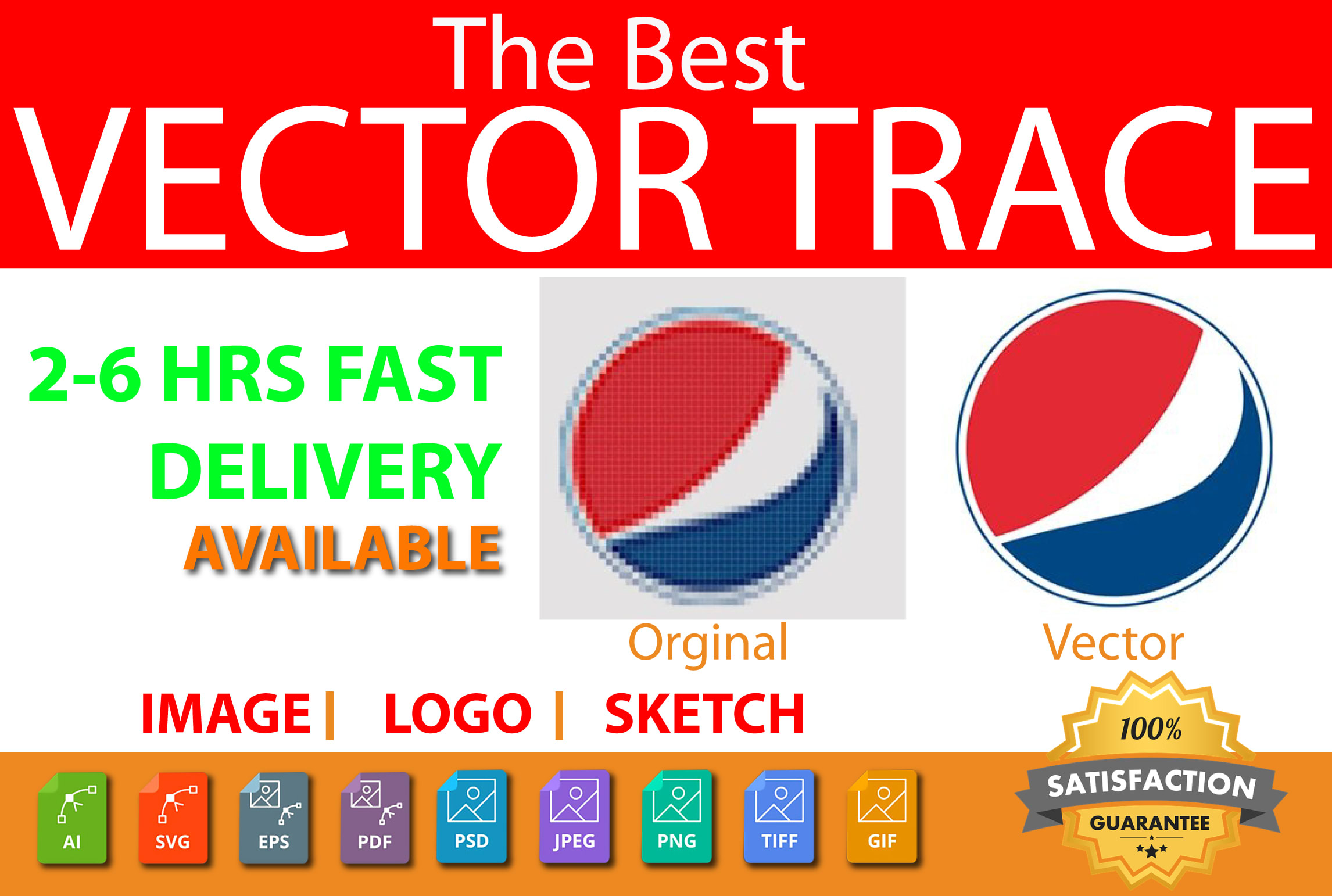 Convert Logo Image In Vector Ai Eps Pdf Png Print Ready By Ikbalhosen61 Fiverr