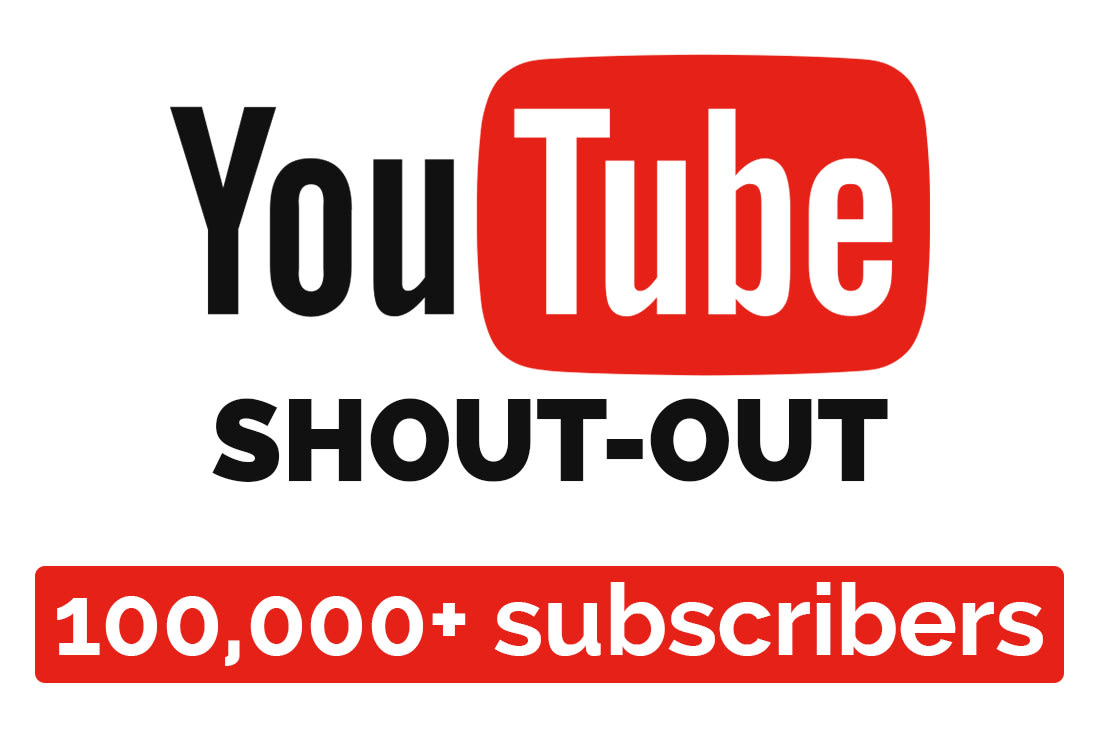 Shoutout You To My 110 000 Subscribers On Youtube By Swipehype Fiverr