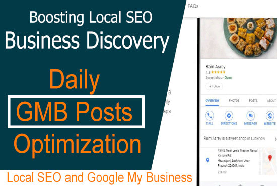 Post 30 Content With Geo Photo In Gmb For Local Business By Googlemapranks Fiverr