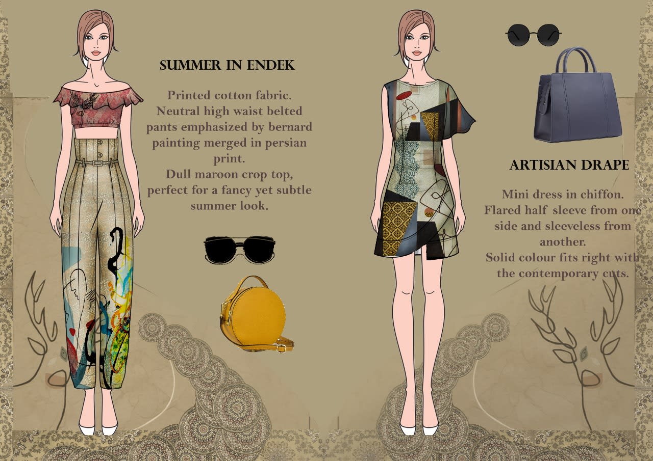 technical drawing dress