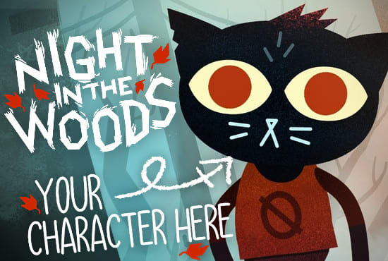 how to draw a night in the woods characters how to draw a night in the woods characters