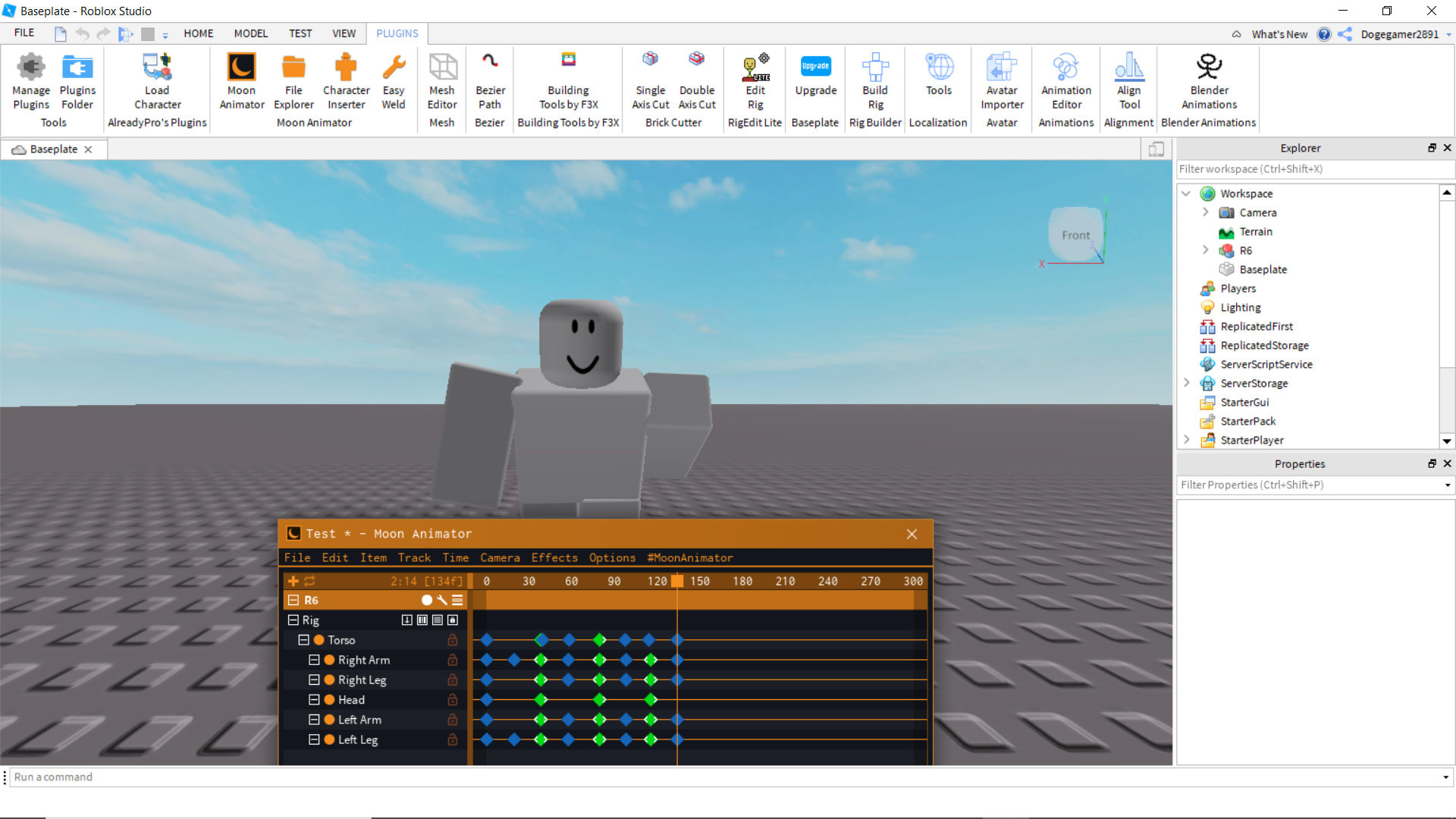 Animate A Roblox Character In Any Way You Want By Dogegamer2891 Fiverr - how to animate a model in roblox studio