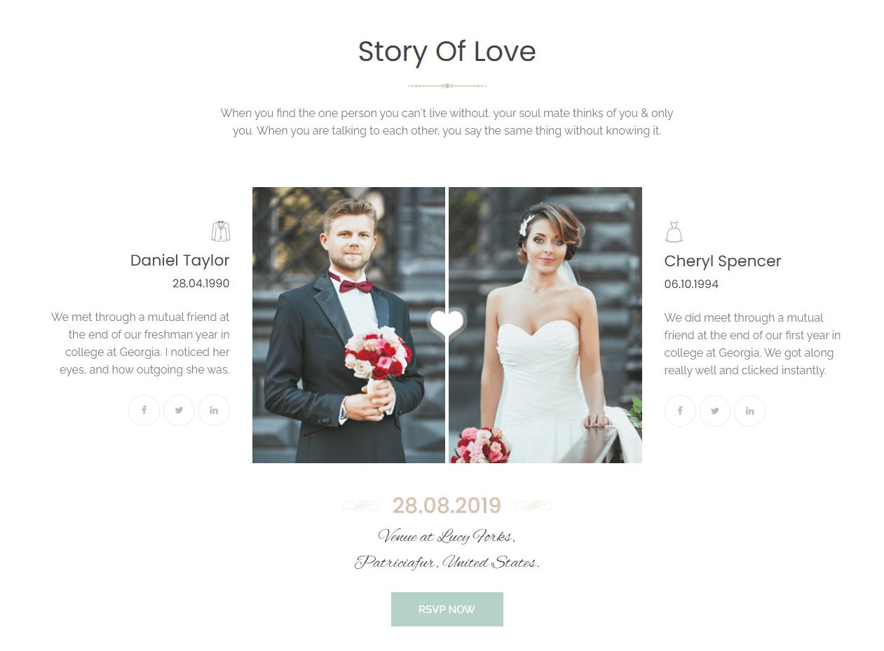 Make an online wedding invitation website by Sardar_agency Fiverr