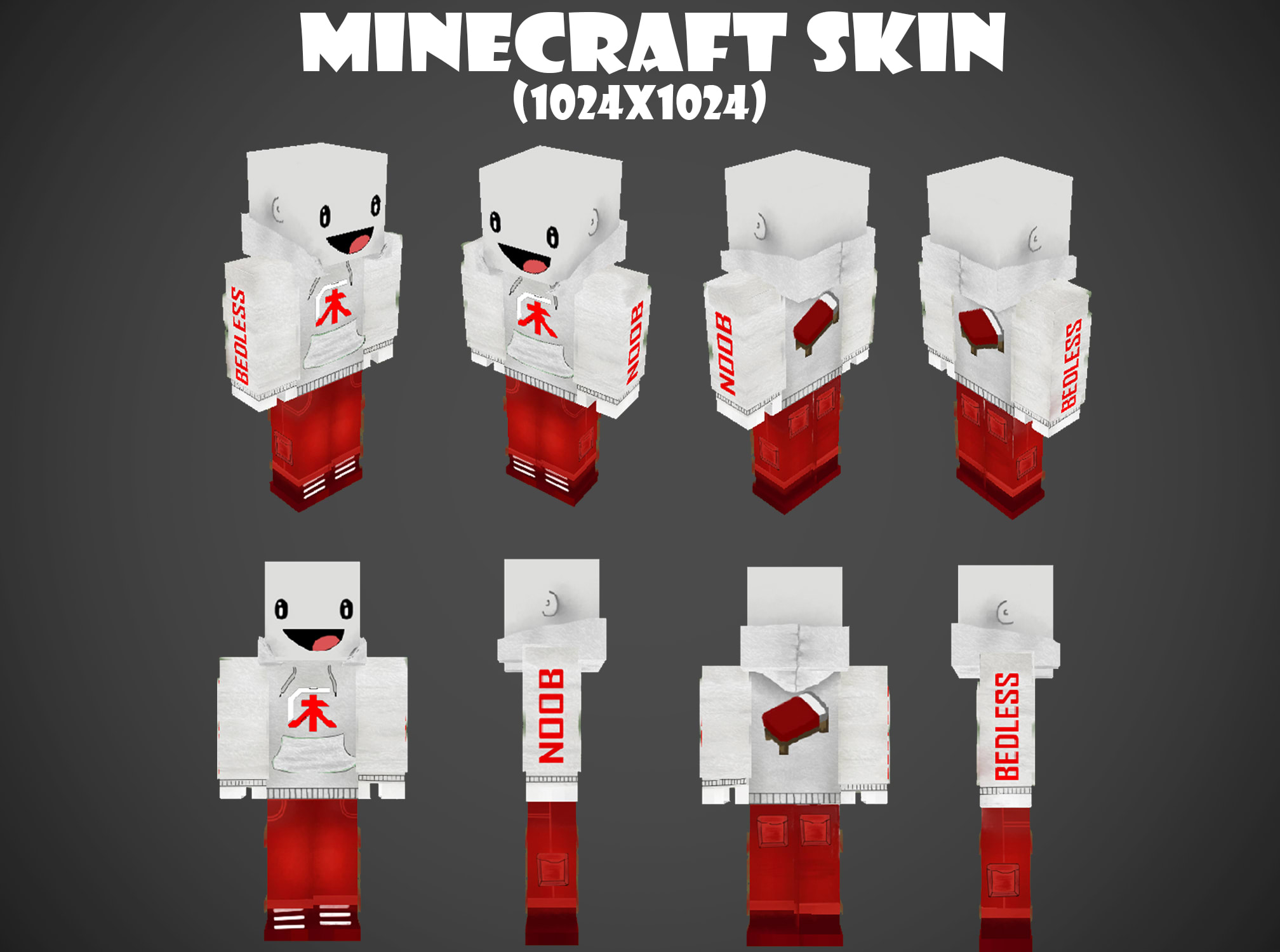 Noob/guest  Minecraft Skin