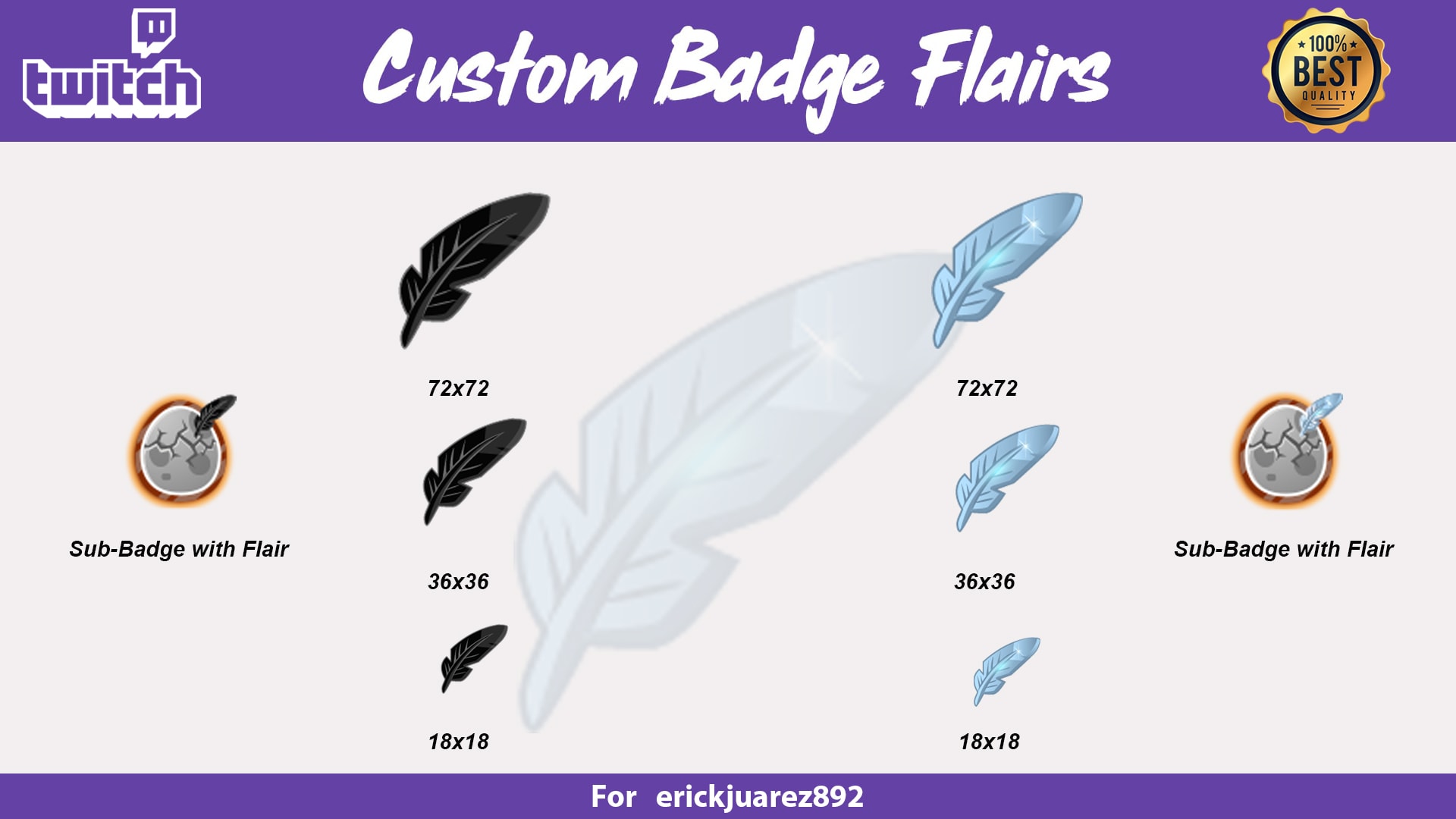 Cloud Twitch Sub Badge Flair | Twitch Sub Badges | Bit Badges | Twitch  Badge Flair