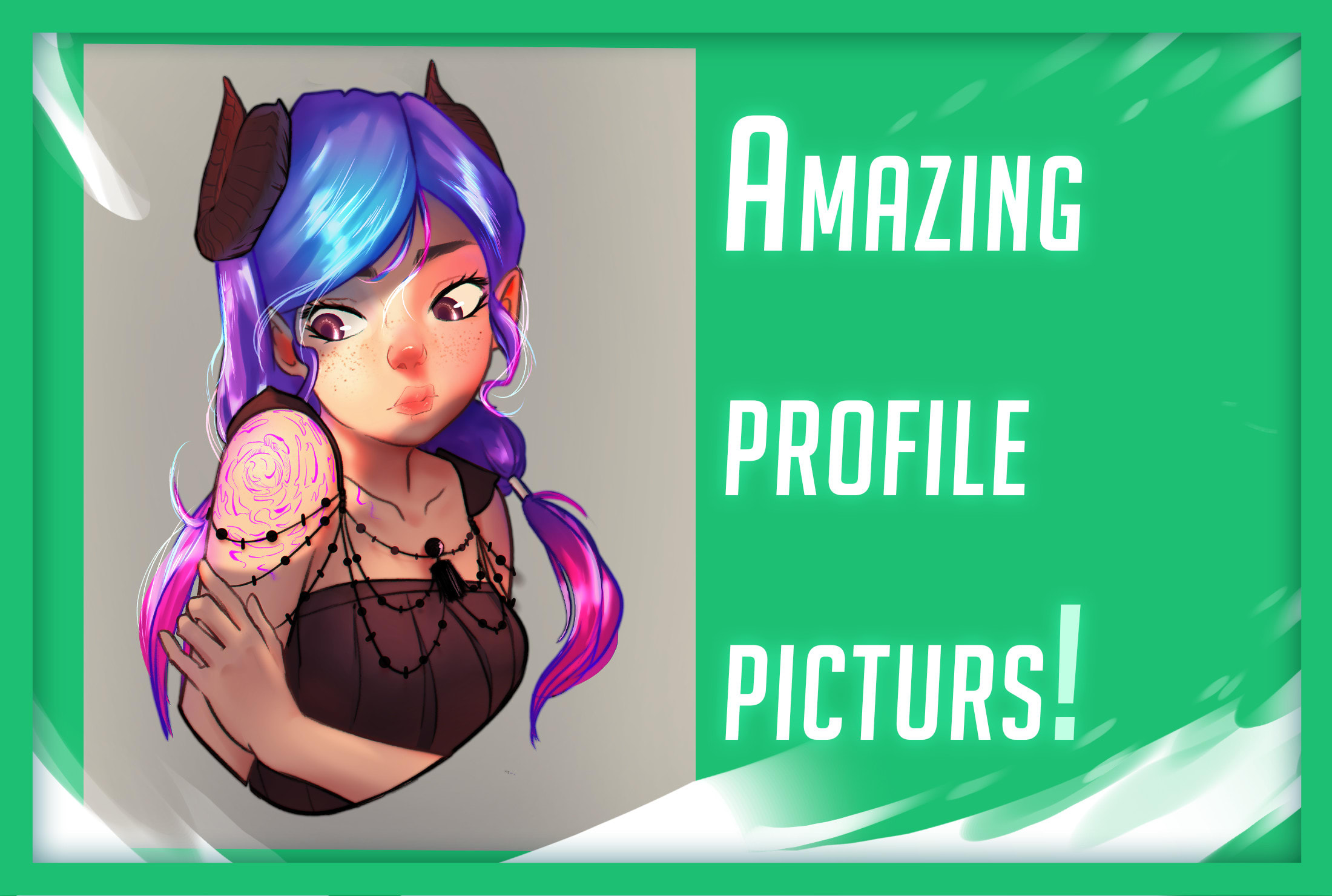 Draw Profile Picture For Discord Instagram Or Facebook By Sal Arts,Anime Papercraft Chibi
