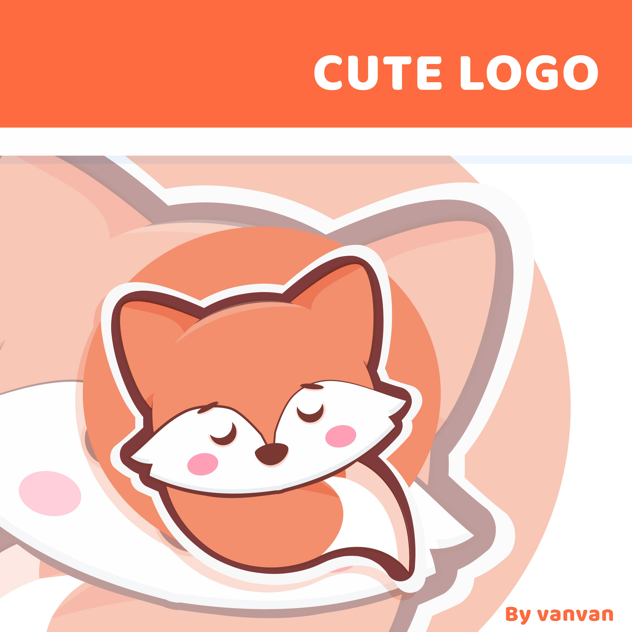 Create kawaii, chibi, cartoon or cute logo for business by Vanvan98 | Fiverr