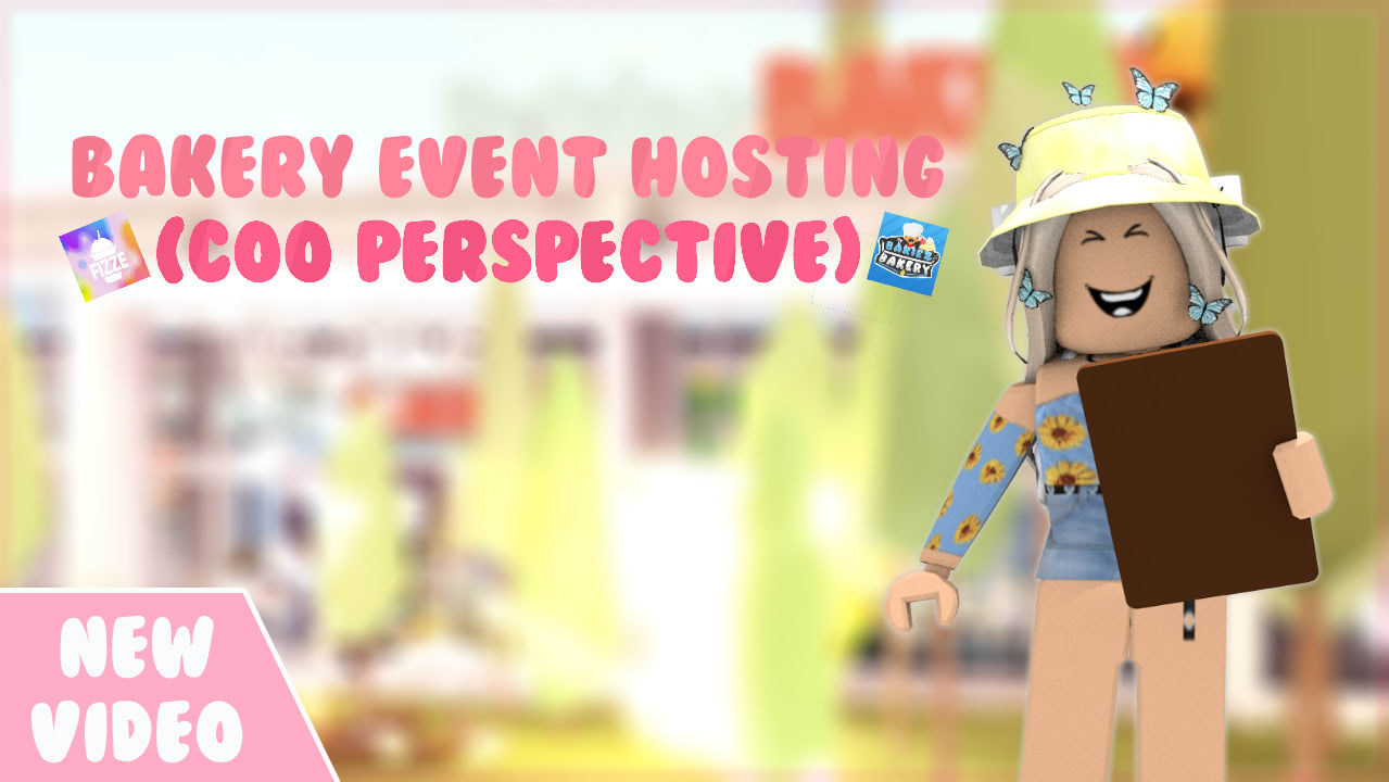 Create A Professional Roblox Thumbnail In Just A Few Hours By Cqllumxii - bakery gfx roblox