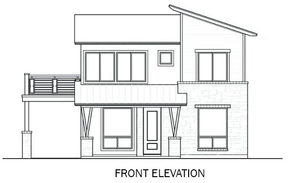Create front elevation by using autocad by Khuram783 Fiverr. 