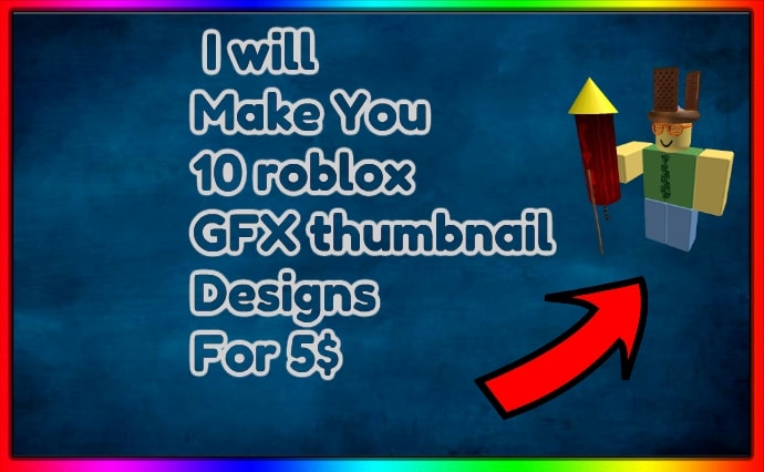 Make You 10 Roblox Gfx Thumbnails In Only 1 Day By Iamgoodatroblox - robloxgfx instagram hashtag posts picoshots