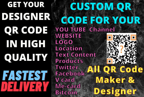 Professional Qr Code Design With Your Logo Or Pic By Nirajdhodi Fiverr