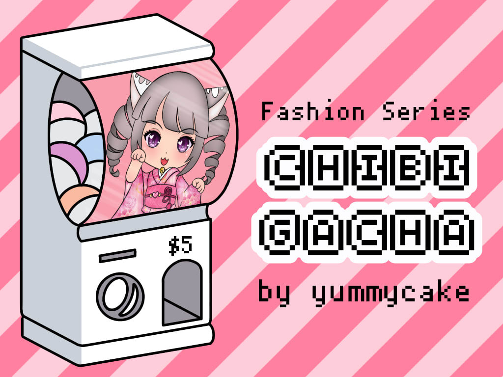 Gacha character in 2023  Pink wallpaper hello kitty, Cute anime character,  Chibi body