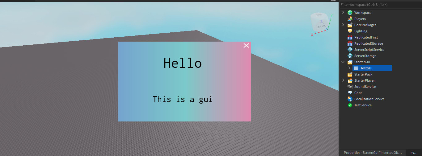 Make A Cool Roblox Gui By Thatbirbguy Fiverr - how to make a starter gui on roblox