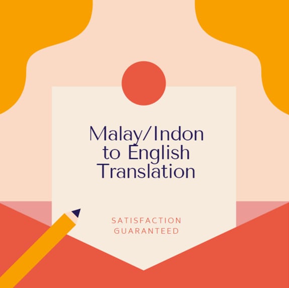 Translate Your Malay Or Indonesian Document Into English By Matthewtanhk Fiverr