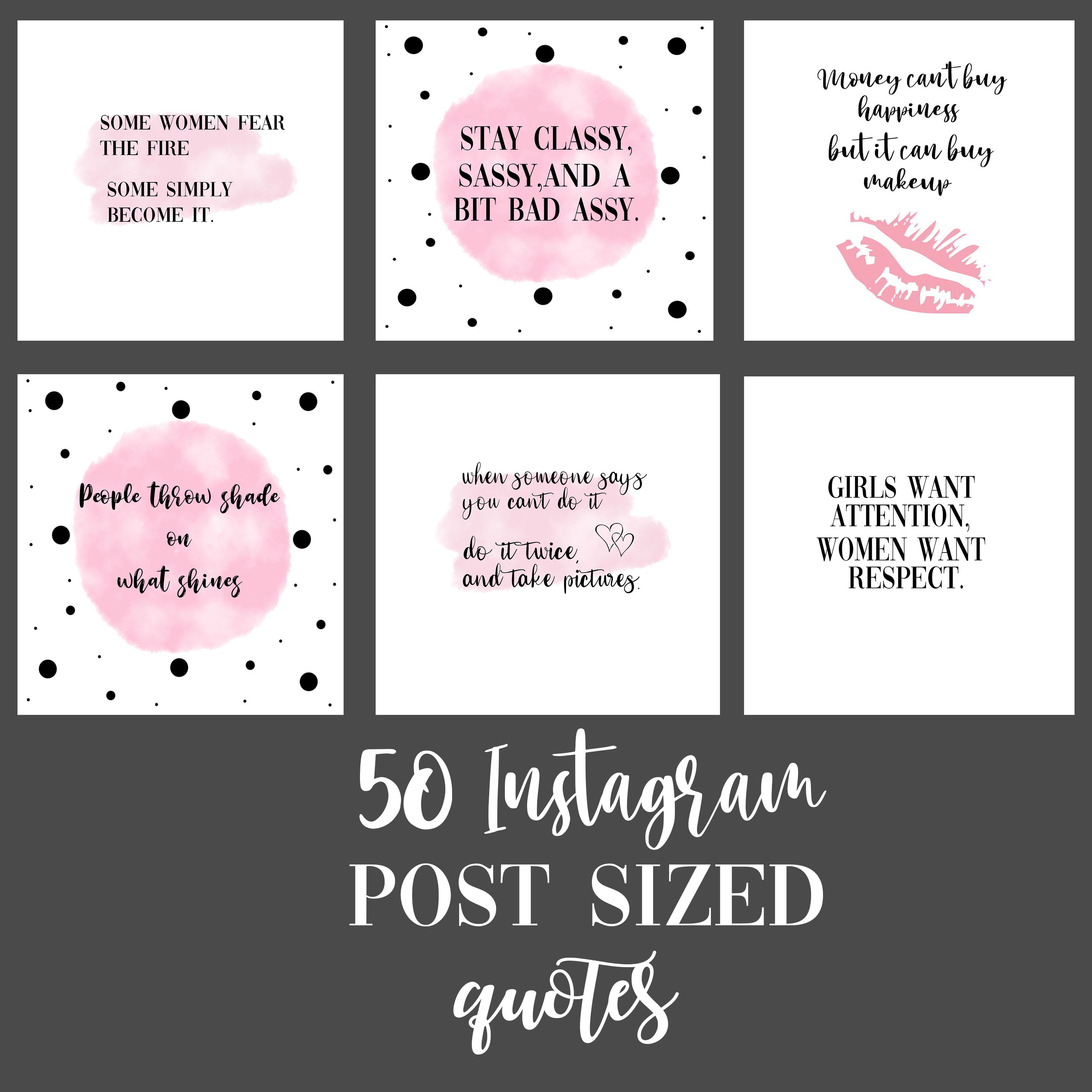 Design 50 Motivational And Inspirational Quotes For Instagram By Nainghazal Fiverr