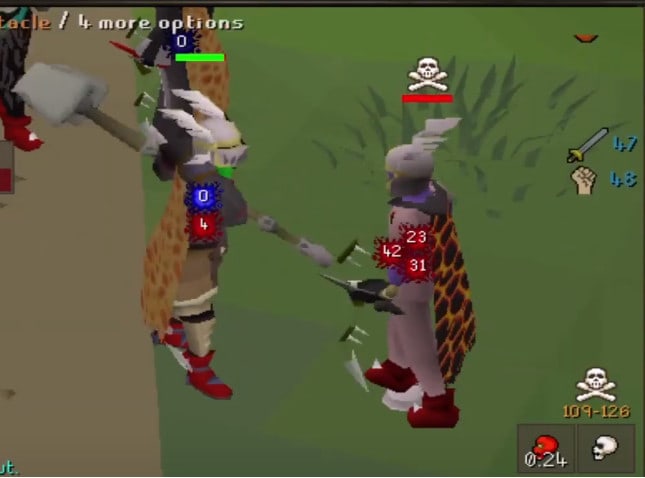 PKing on Oldschool Runescape Mobile 