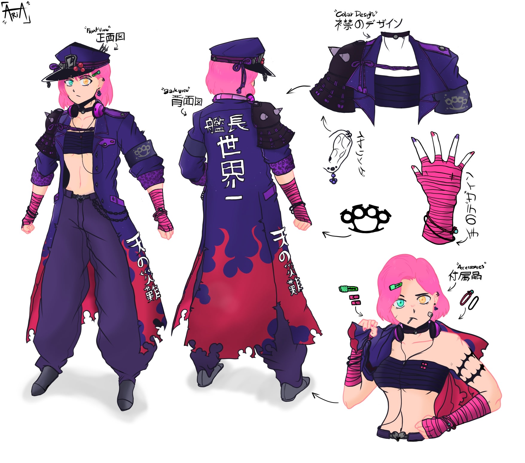 Anime girl  Original Character by YusaMiyoto on DeviantArt