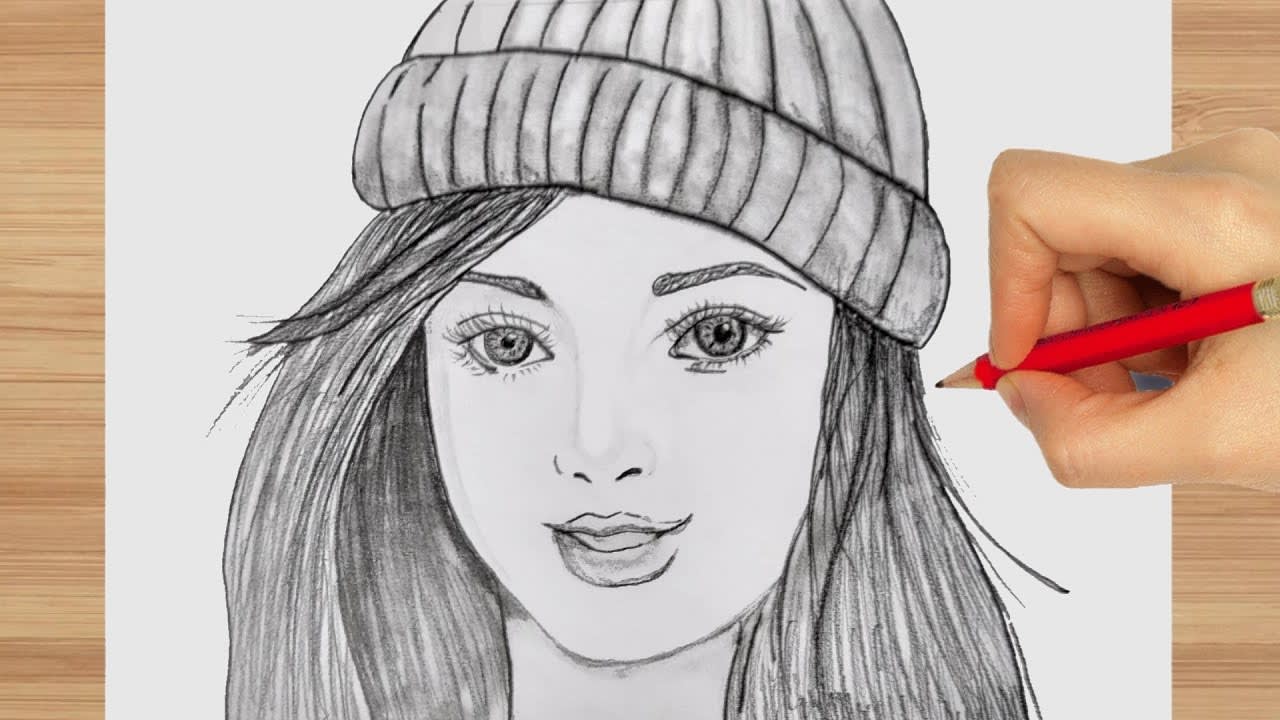 Draw realistic pencil portrait sketch drawing by Mahamchanda | Fiverr