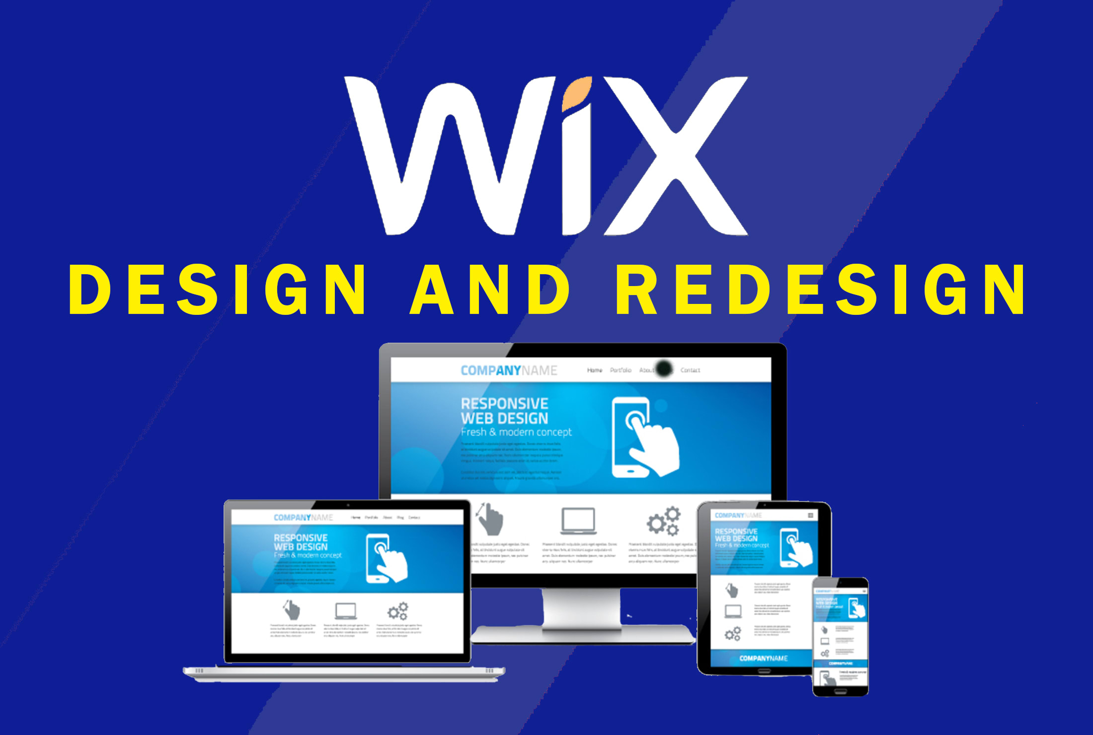 Do wix website design and redesign for your website by Cornerstone7128