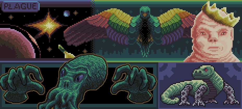 Create Stunning Pixel Art Bosses And Scenes By Stephenmcsweene Fiverr