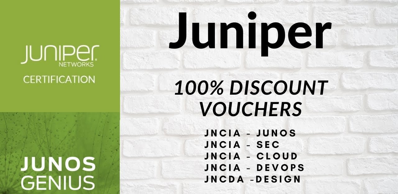 Give you voucher to take juniper certification by Fred_fred | Sns-Brigh10