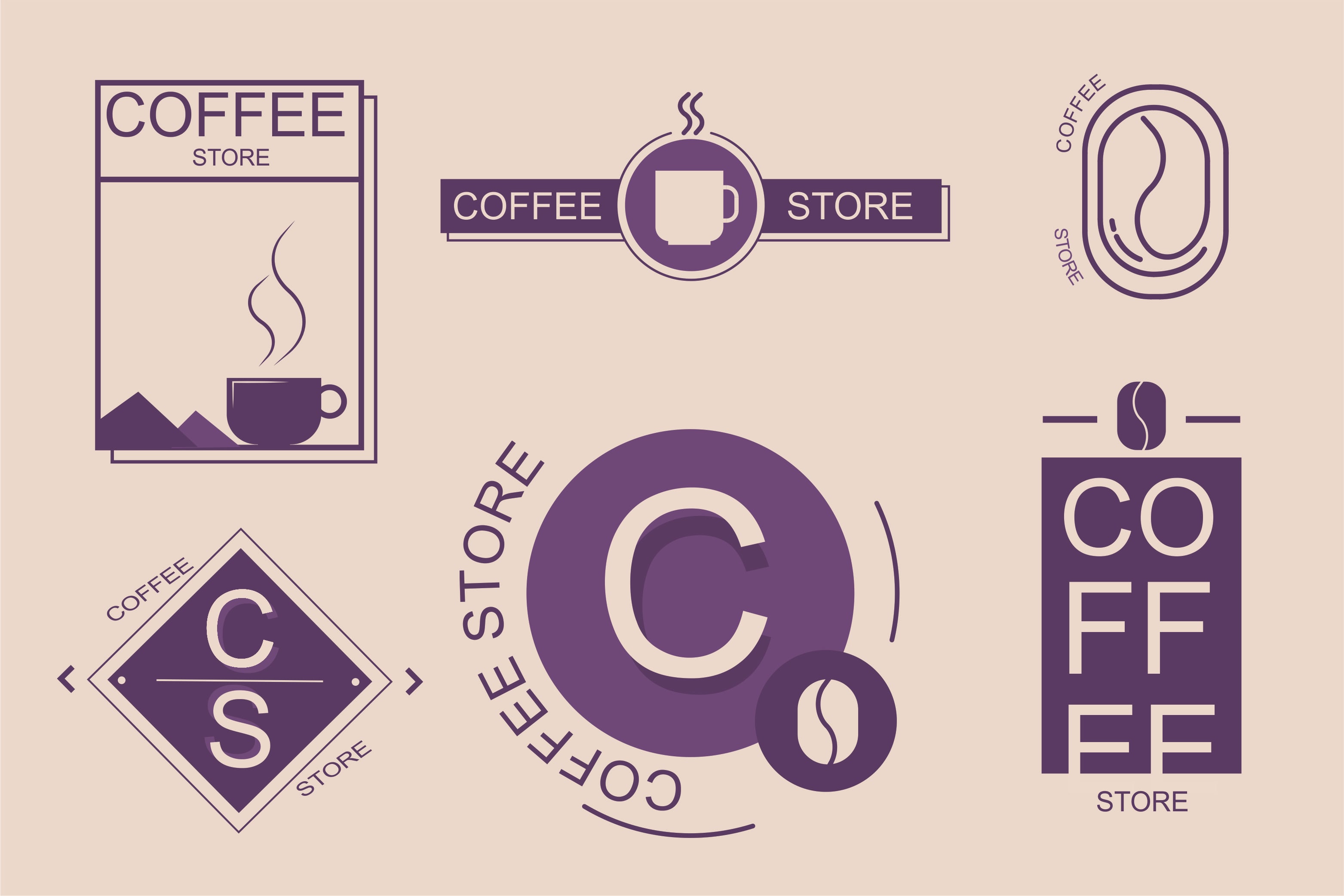 Professional Coffee Shop Logo By Indesign786