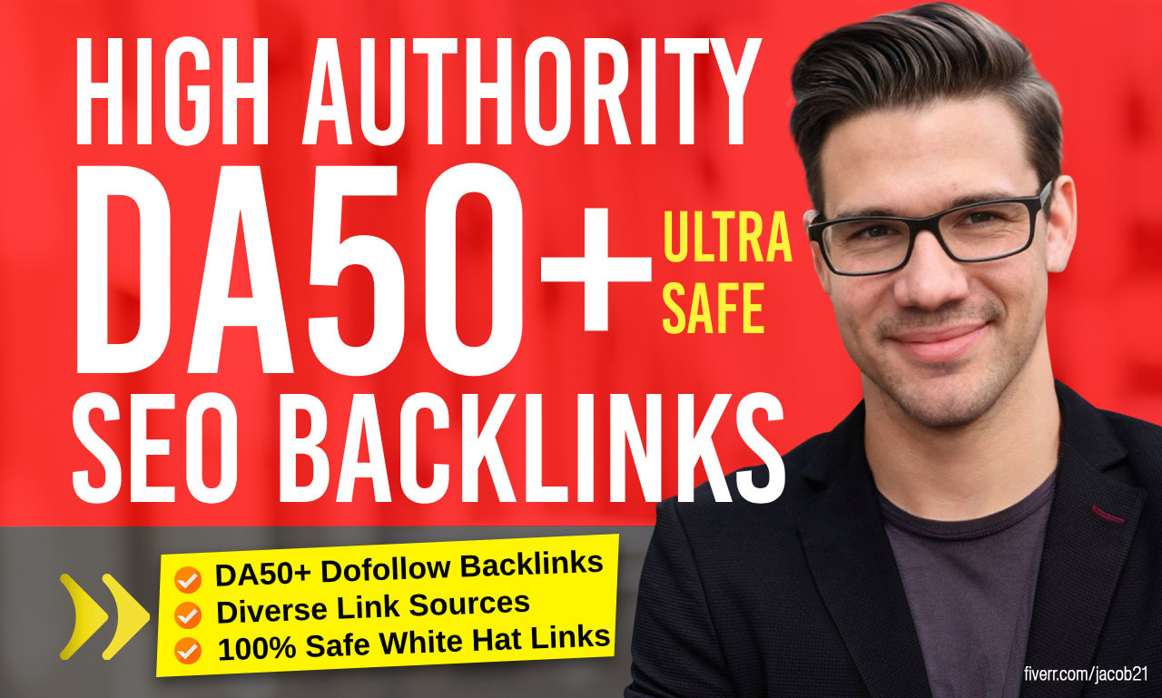 Seo backlinks high quality dofollow high da authority link