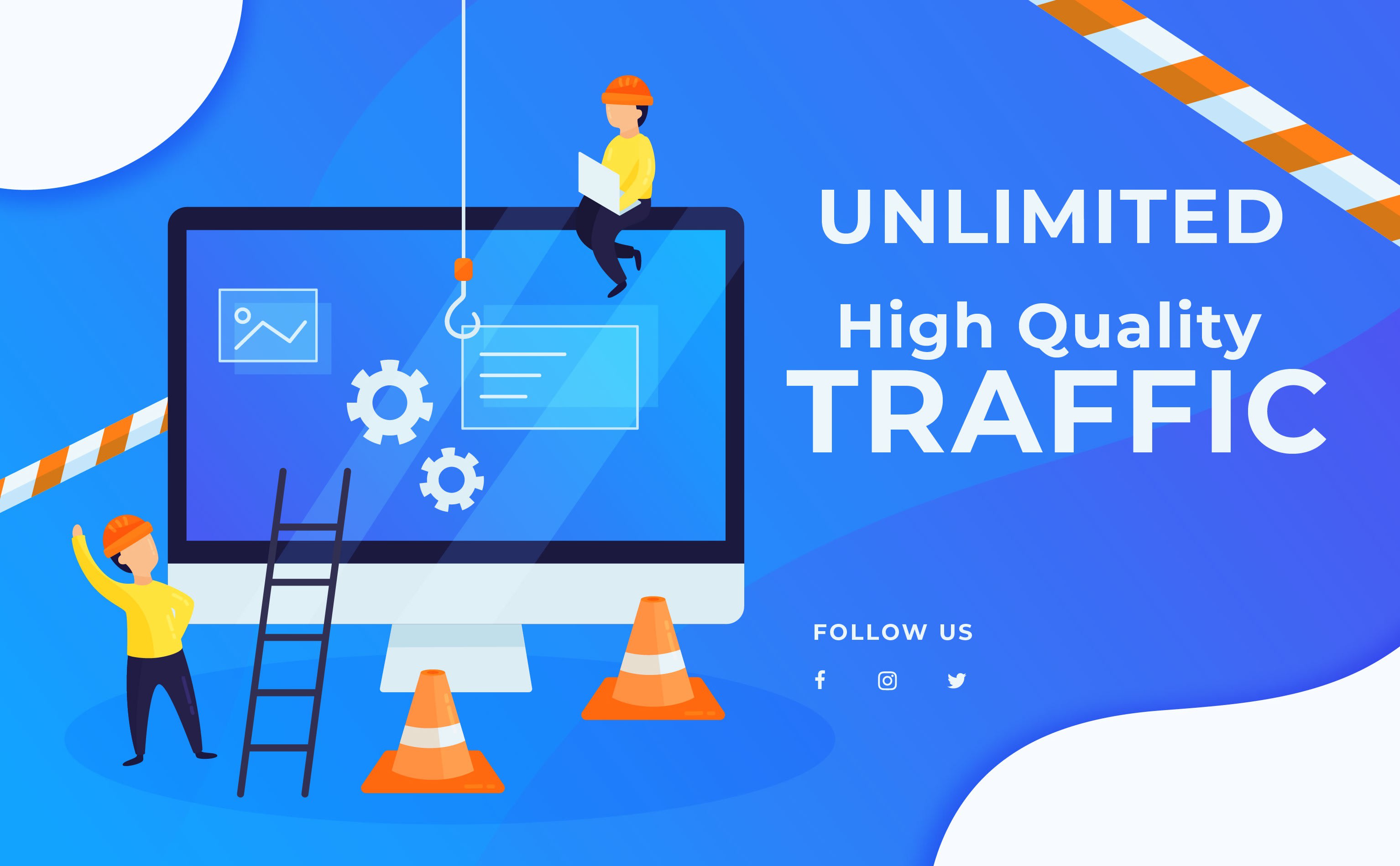 Unlimited Website Traffic For 6 Months 