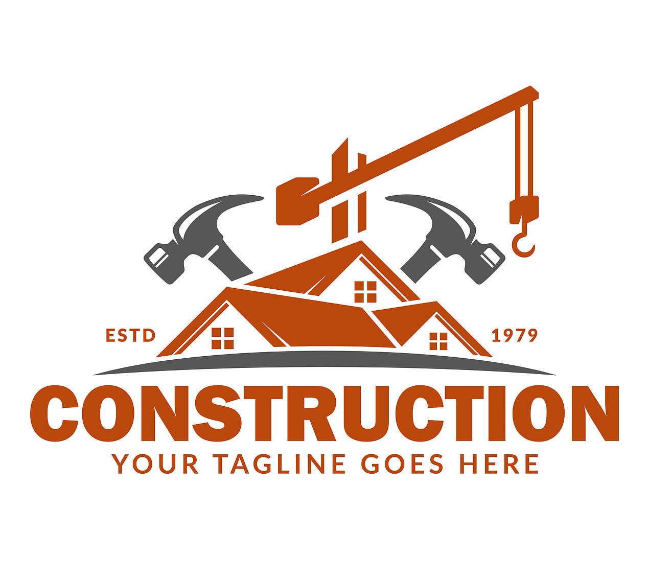 Design Construction Building Transport Logo For You By Reba Ricec Fiverr