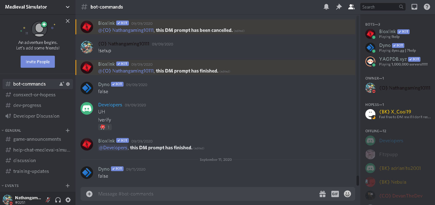 Create An Amazing Custom Discord Just For You By Nathan Aqautik - discord for roblox chat