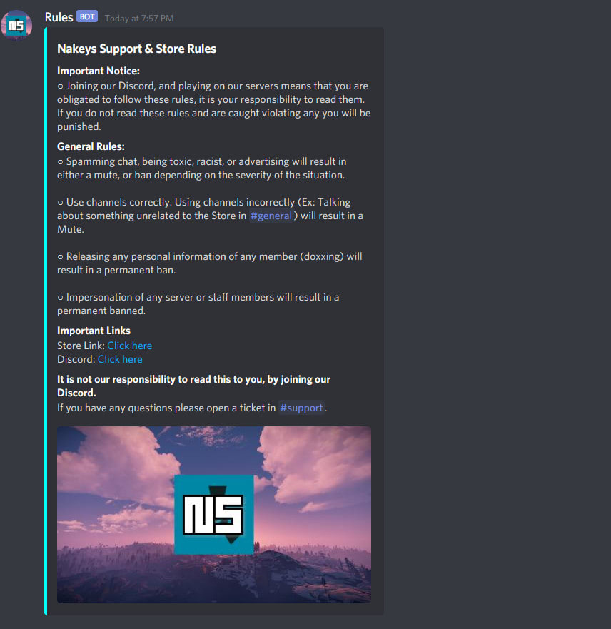 Add Clean And Nice Embeds To Your Discord Server By Mxthic Fiverr