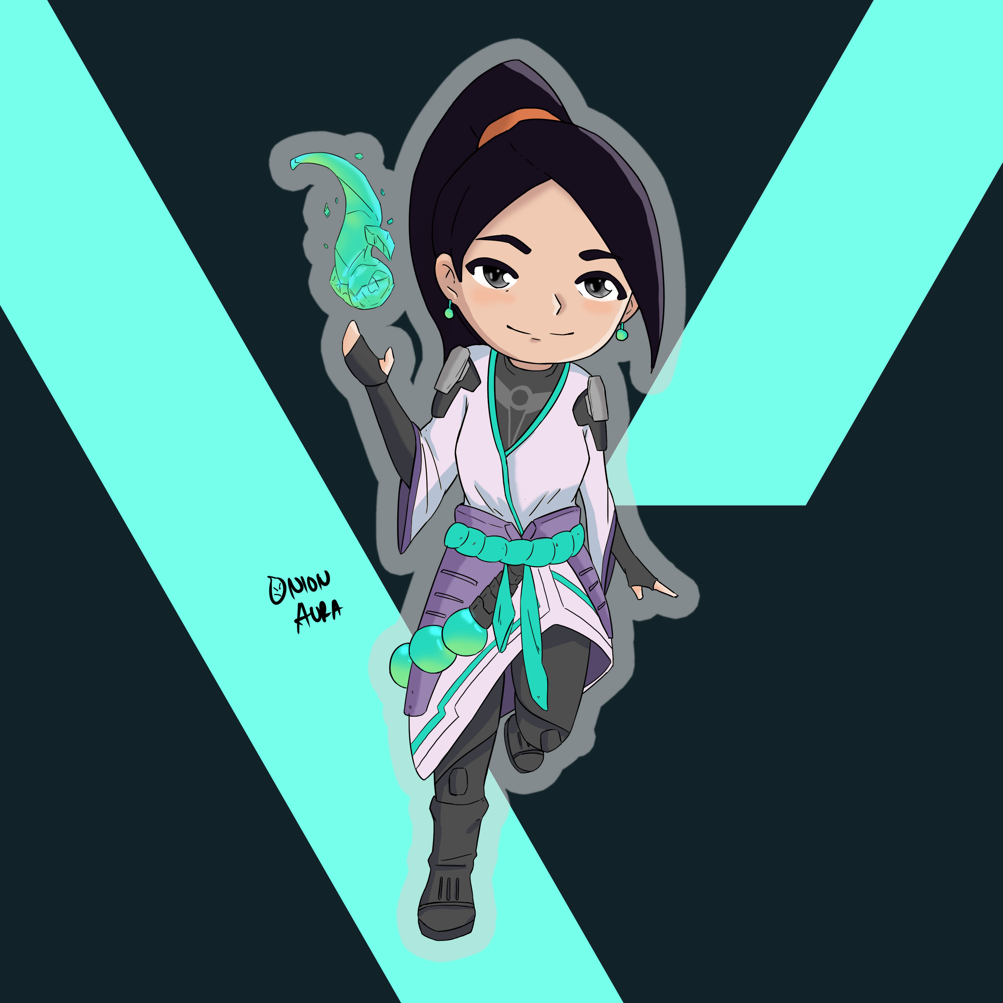 Provide drawing chibi character free for commercial use by Onionaura |  Fiverr