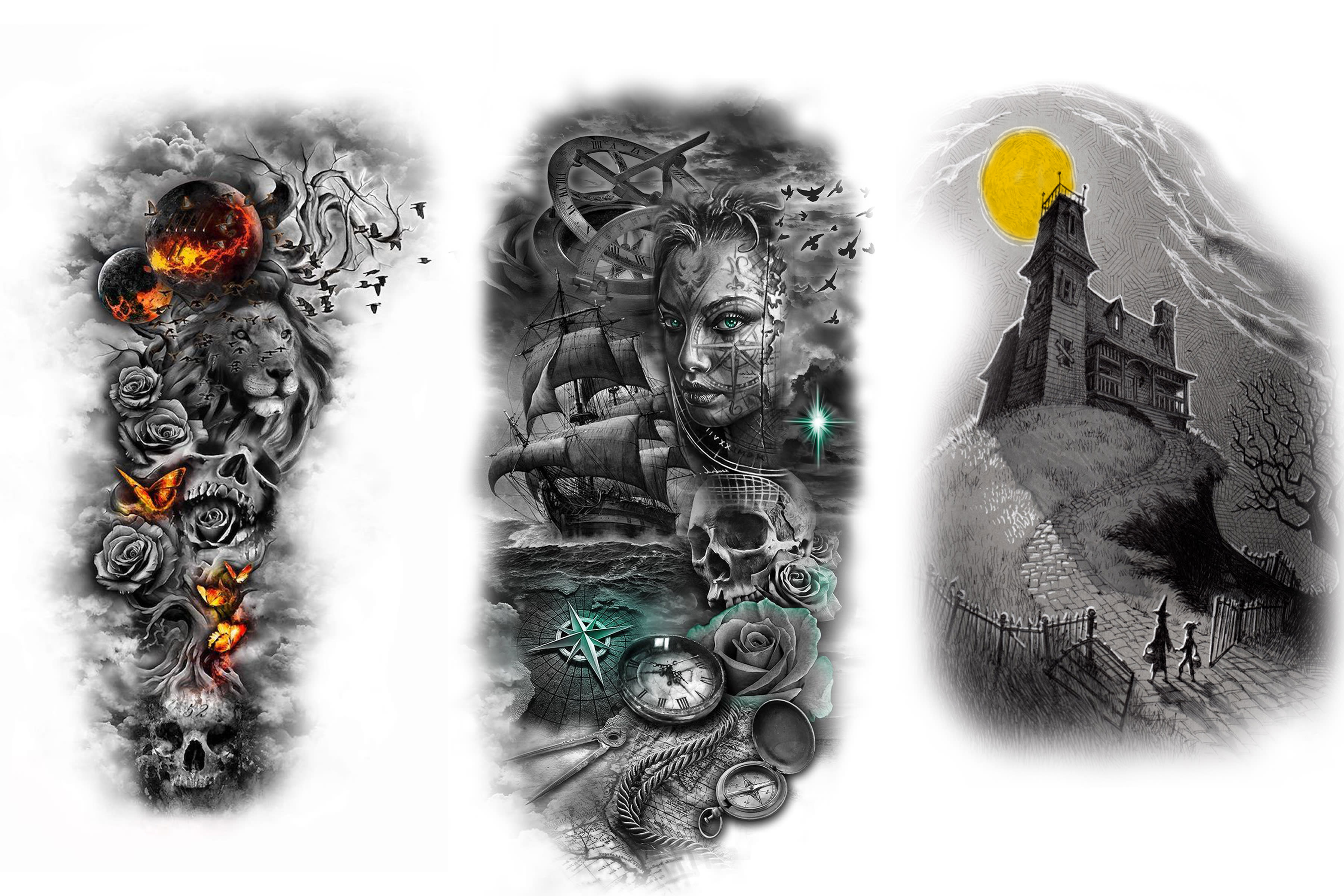 Draw custom tattoo design by Hetti_404