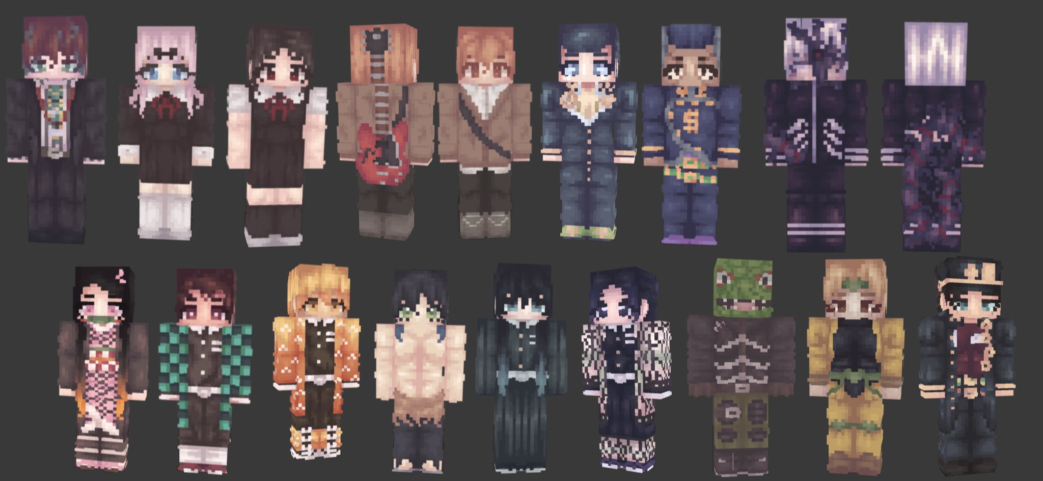 Make You A Custom 128x128 Minecraft Skin By Higashikata Fiverr