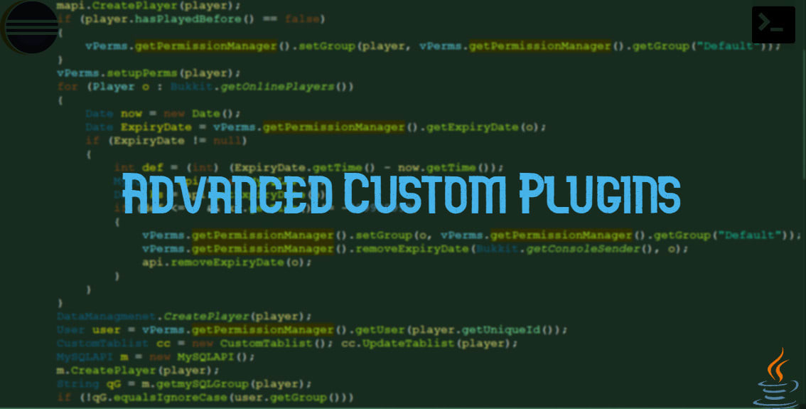 Code Advanced Plugins For Your Minecraft Server By Qnshale Fiverr