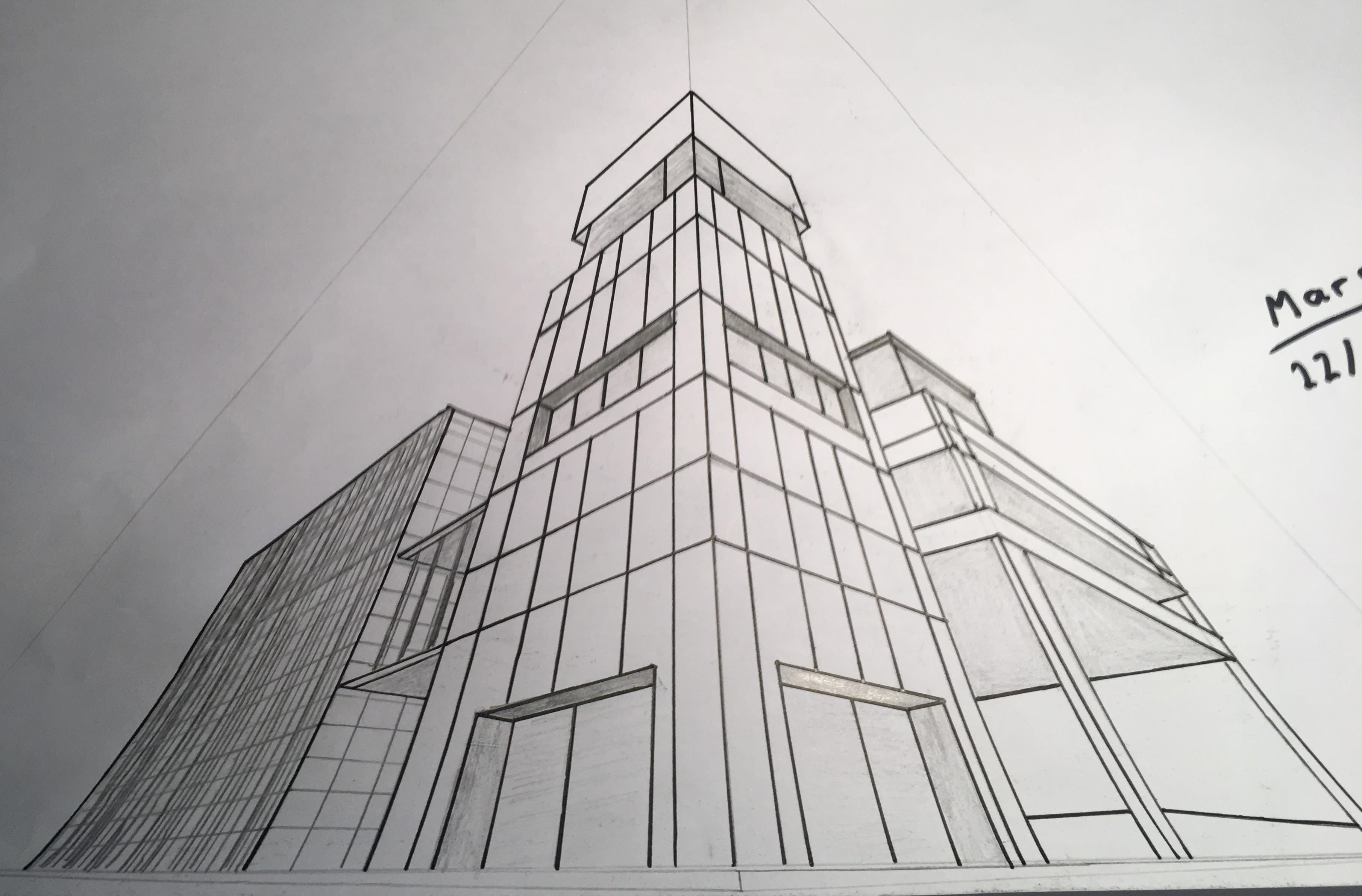 How to Draw with Three Point Perspective