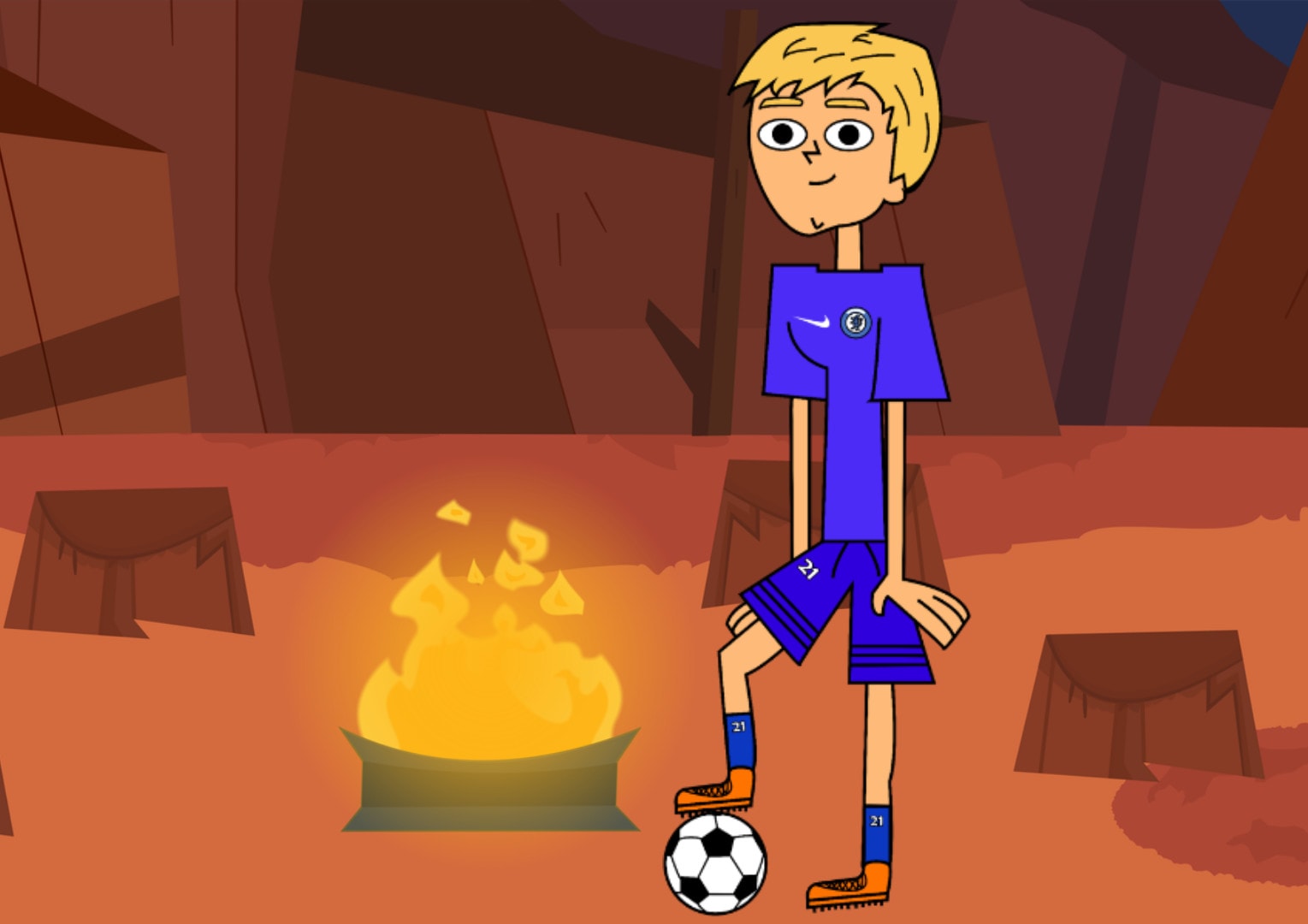 Draw you in total drama character a tutto reality by Matty2701 | Fiverr
