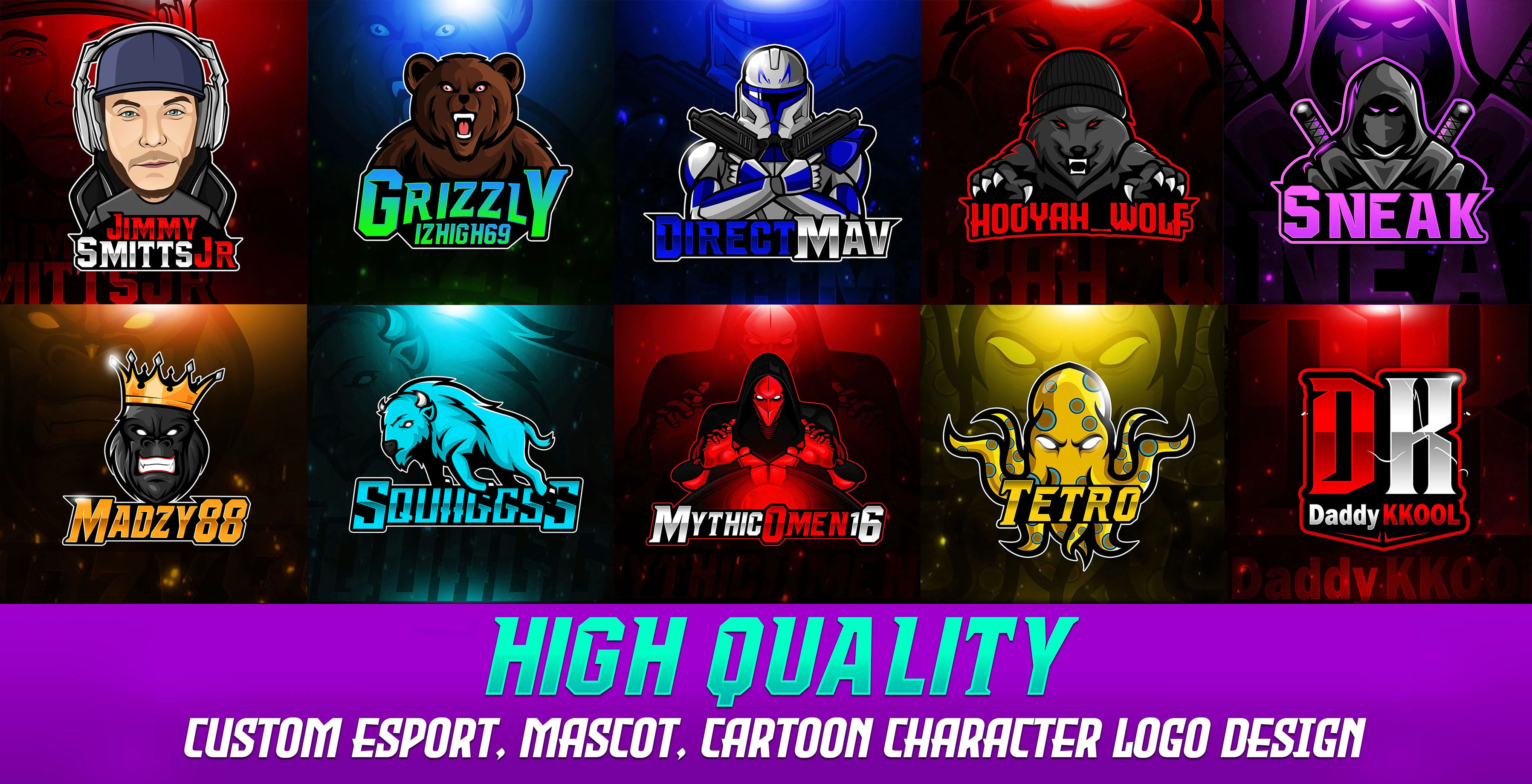 Design Esport Logo Gaming By Prajapraja173 Fiverr
