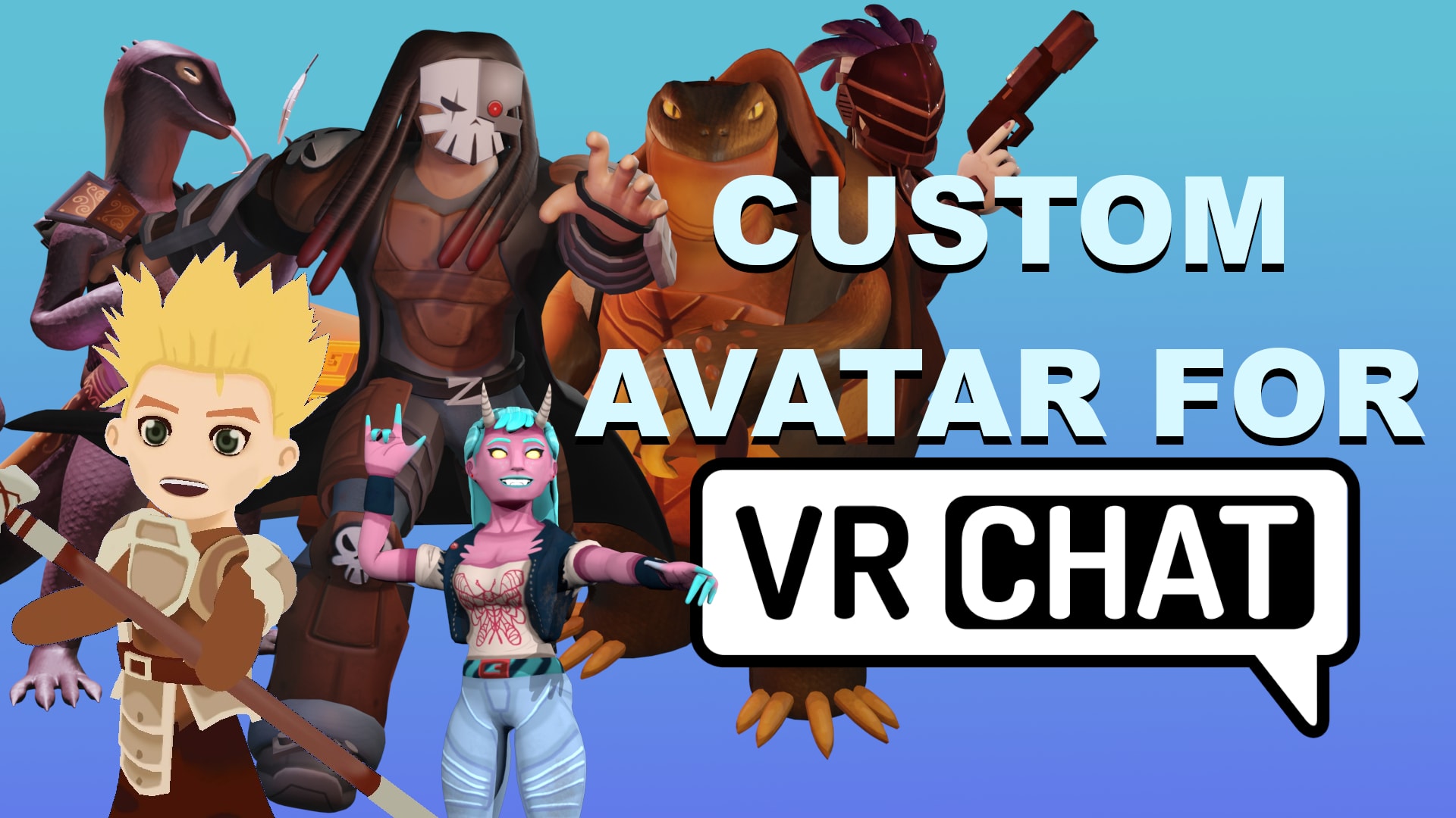 Lesson 1 How to Create your first Custom VRChat Avatar 2020  YouTube