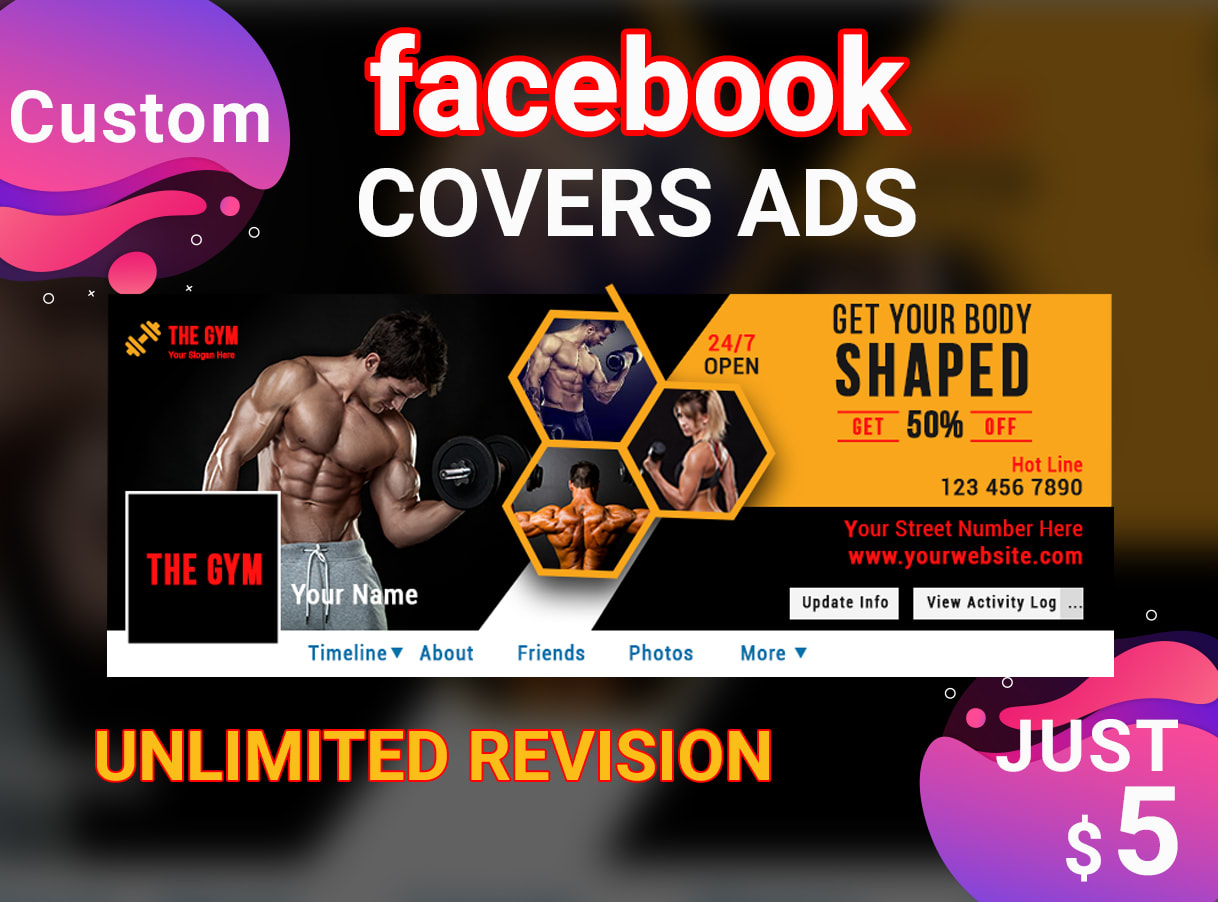 Do Aesthetic Facebook Cover Photo And Other Social Media Banner By Salimjaman Fiverr