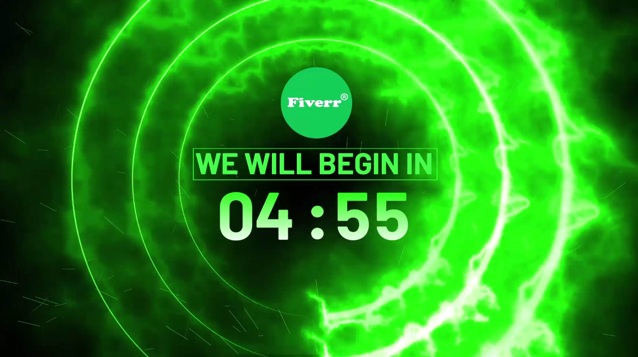 Live countdown timer