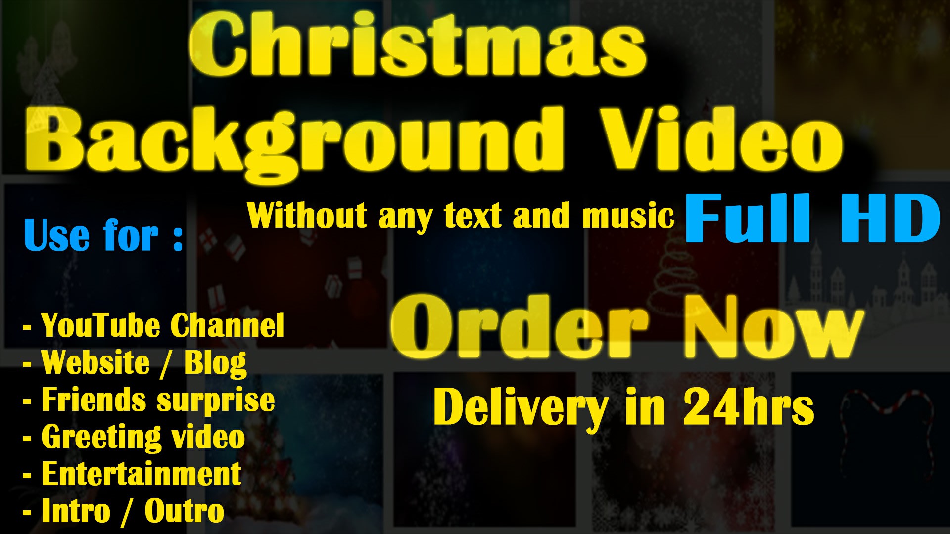 Download Give You 60 Christmas Background Greeting Video By Suzi7690 PSD Mockup Templates